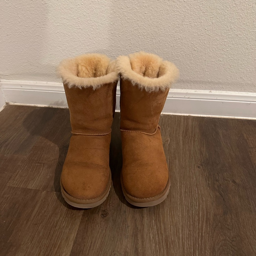 UGG Chestnut Short Shearling Lined Ankle Boots